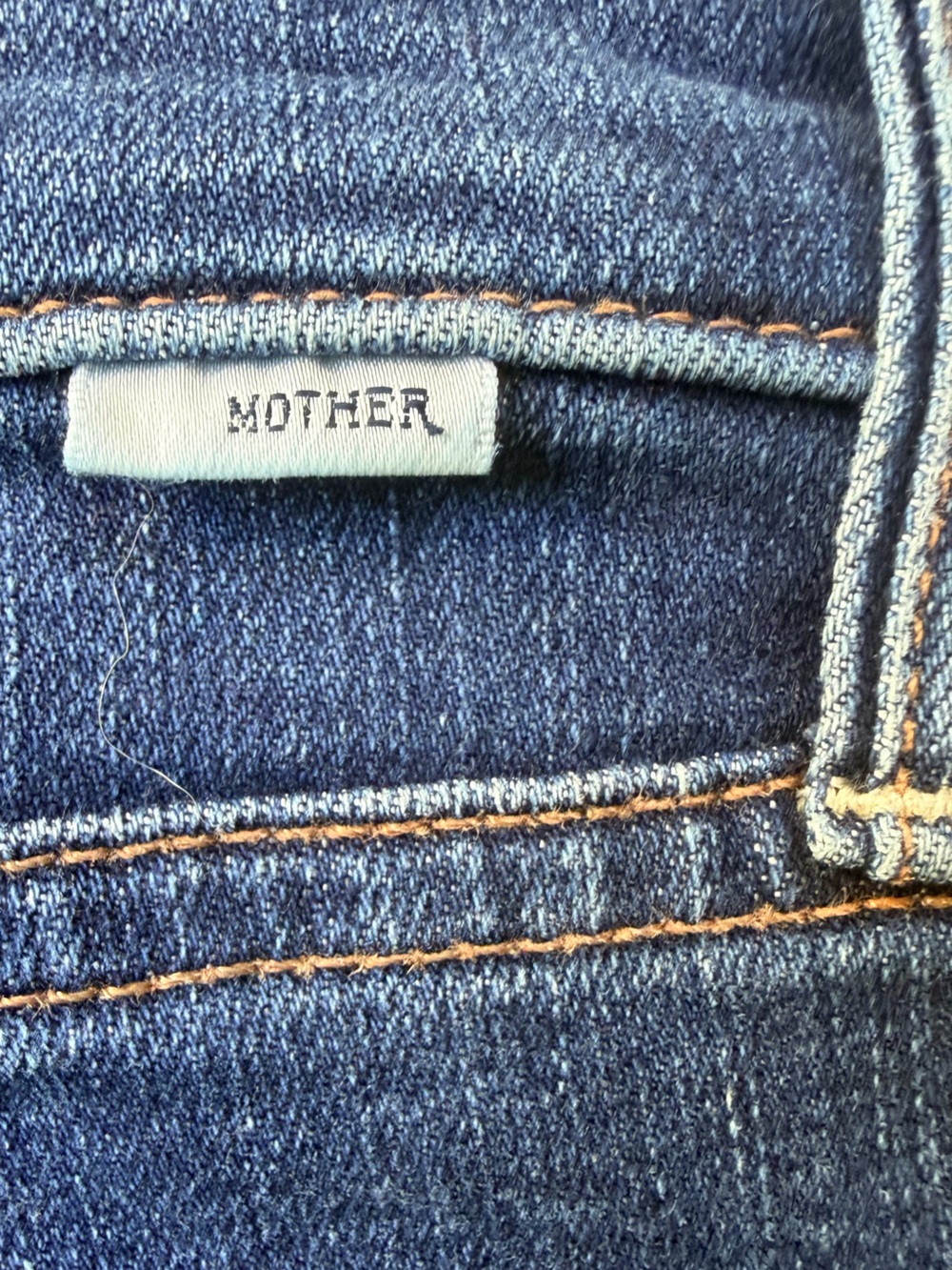 Mother - High Waisted Runway Jeans - Size 28 - Start Your Engines - 30” inseam - Picture 9 of 12